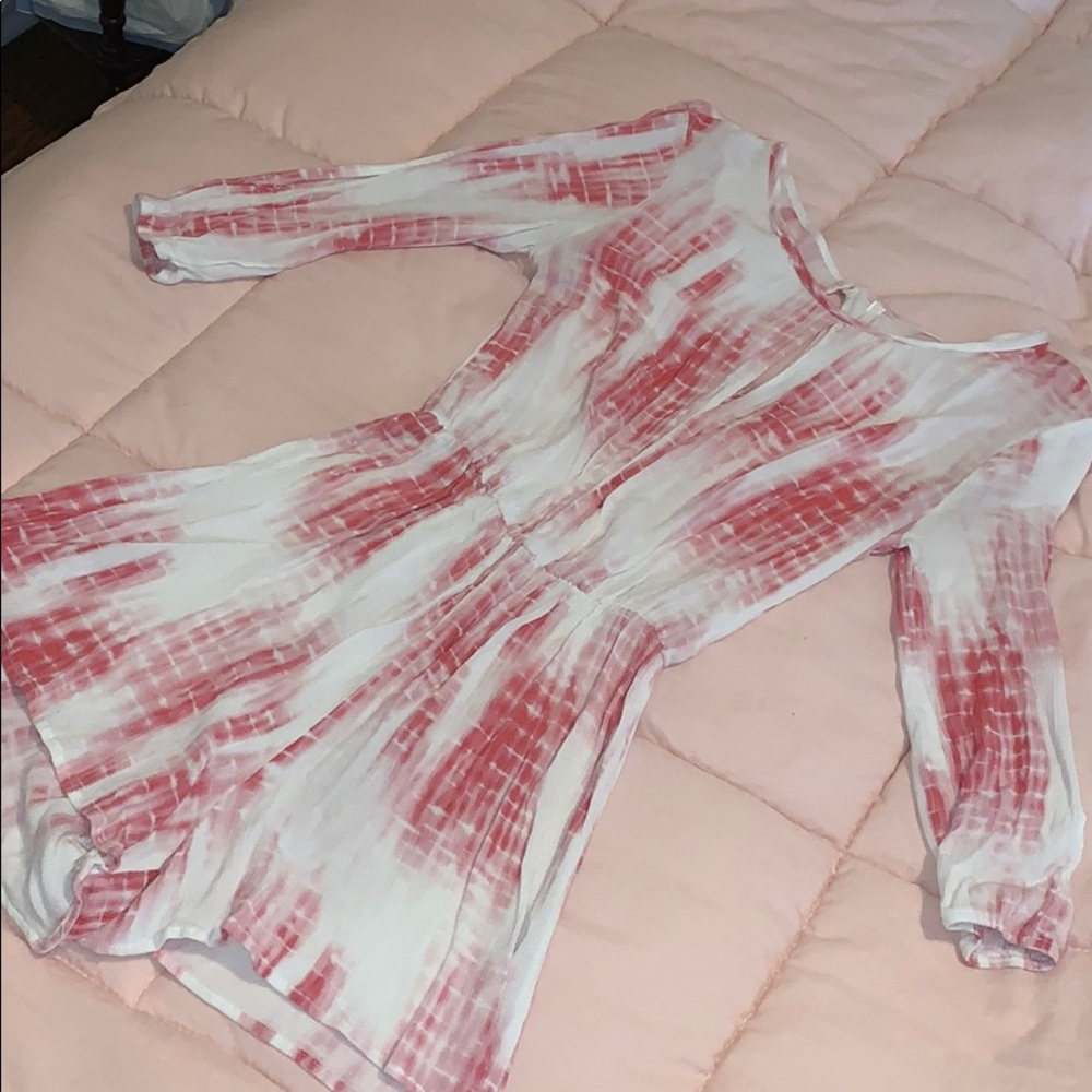 Tie-die print Romper